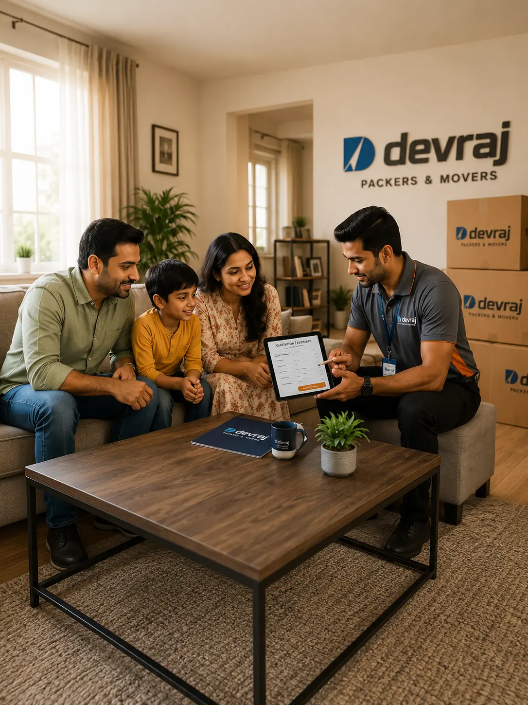 Packers and Movers Charges in Gandhinagar